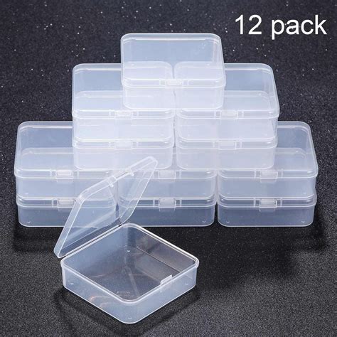 small metal parts box|small clear plastic containers.